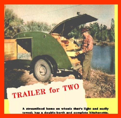 Product picture Teardrop Trailer Plans